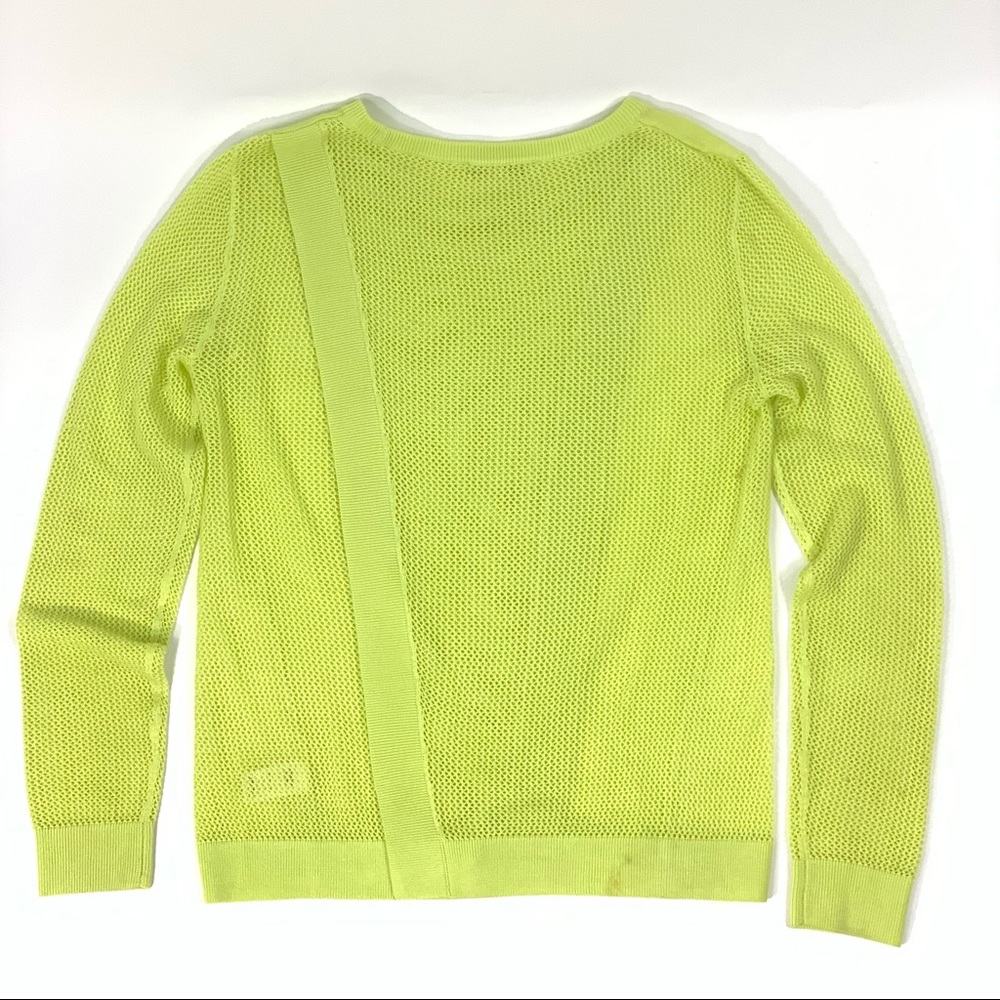 Cabi Lemon Lime Split Back Pullover S - image 6